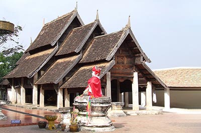 Lanna style Wat Phra That Lampang Luang