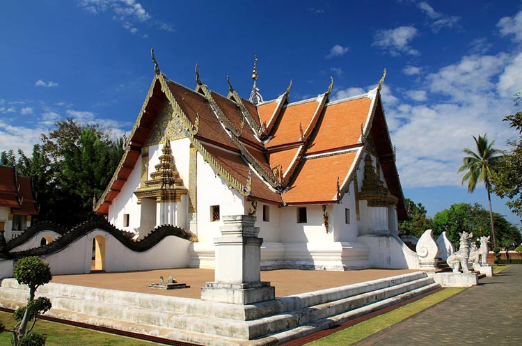 Wat Phumin in the center of Nan town