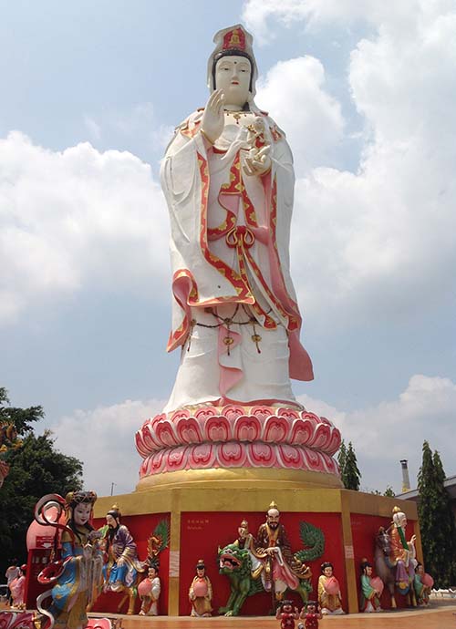 Statue of Guanyin, the Chinese Goddess of Mercy
