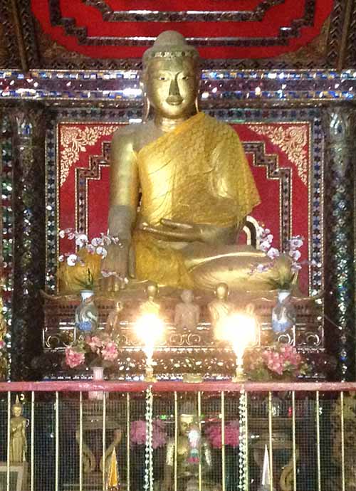 Buddha in the viharn