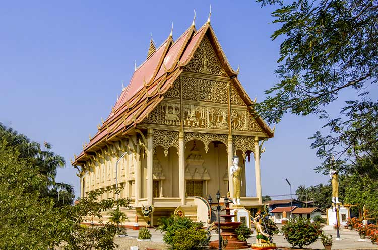 Pha That Luang stupa Vientiane - Pha That Luang festival