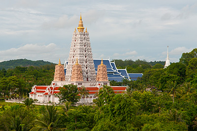 Wat Yansangwararam Buddist temple in Pattaya